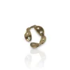 Anillo cadena dorado