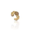 Anillo esfera marrón