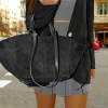 Bolso ante shopper negro