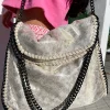 Bolso bag grande dorado