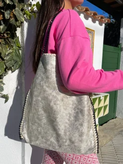Bolso bag grande dorado
