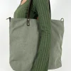 Bolso maxi nylon caqui