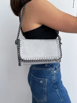 Bolso midi piel hielo