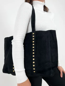 Bolso tachas maxi negros