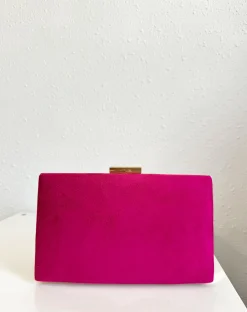 Clutch horizontal fucsia