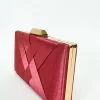Clutch satinado colorete