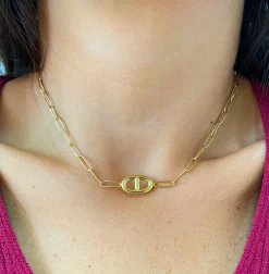 Collar eslabón fino