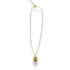 Collar medalla ojo