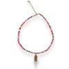 Collar multicolor concha