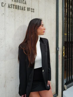 Falda pantalon negra