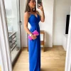Mono crepe corazón azul