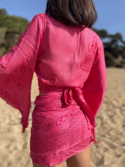 Pareo India Rosa