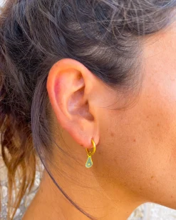 Pendientes arito pera