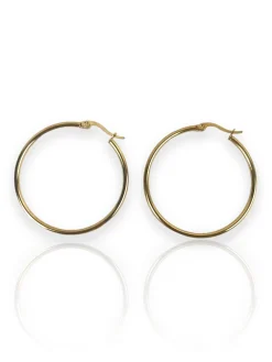 Pendientes aros dorados