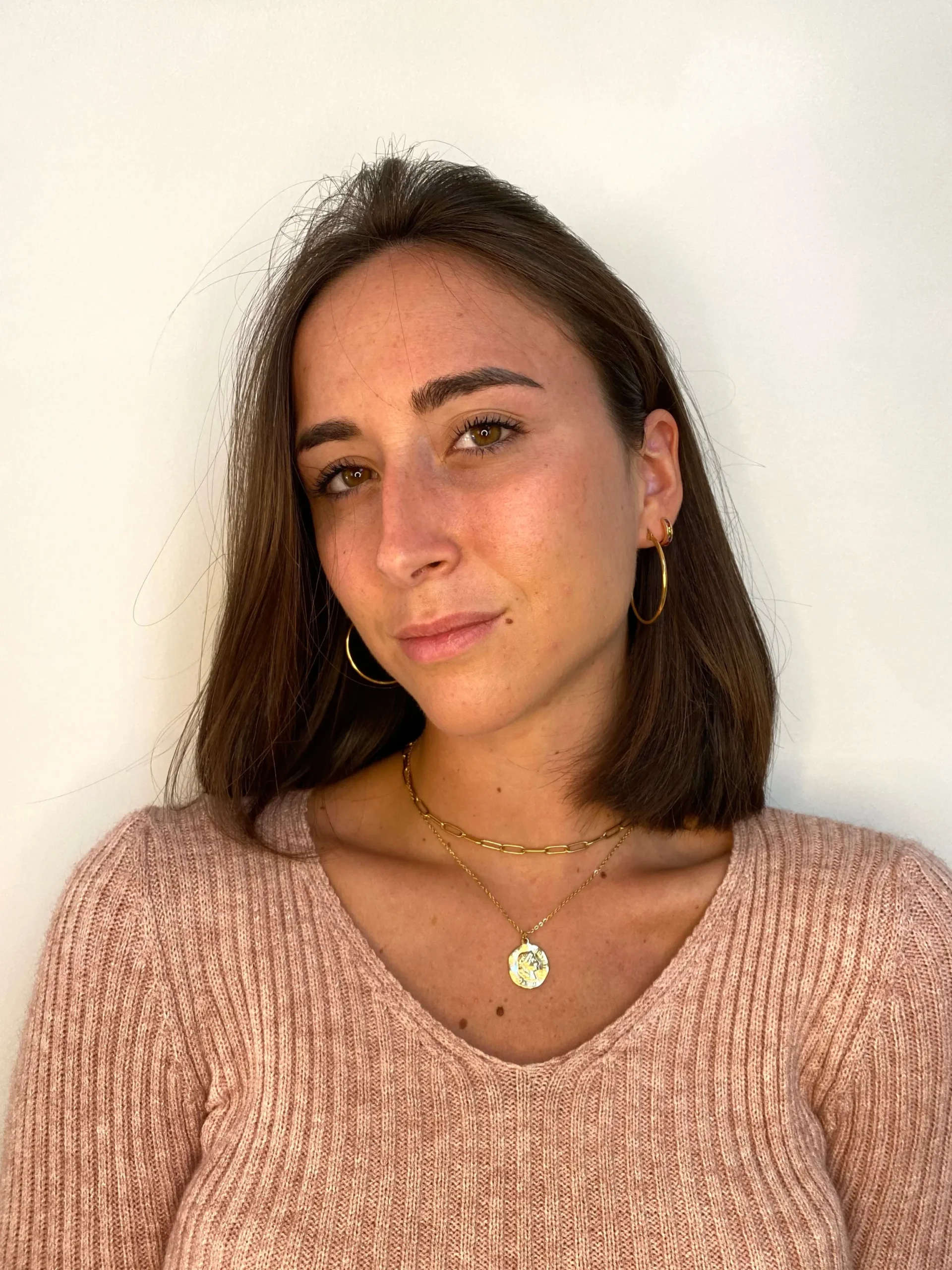 Pendientes aros dorados