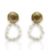 Pendientes caída perlas