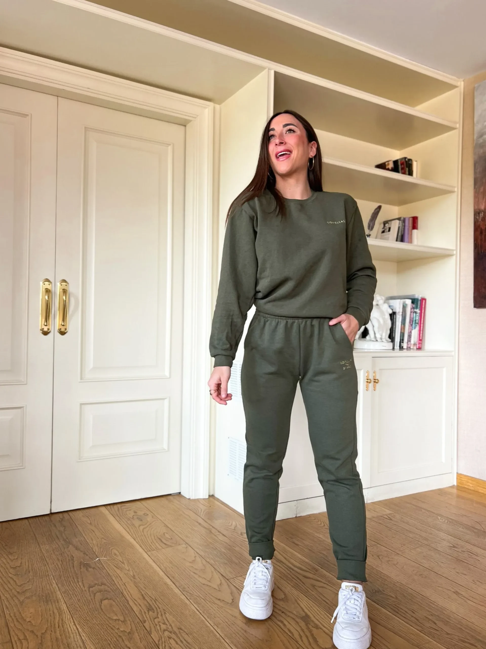 Sudadera SORELLAS caqui