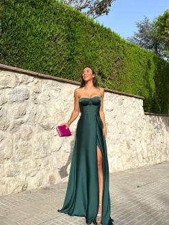 Vestido corse palabra botella