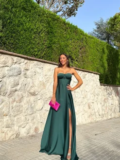 Vestido corse palabra botella