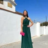 Vestido largo multi botella