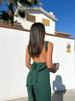 Vestido largo sirena botella